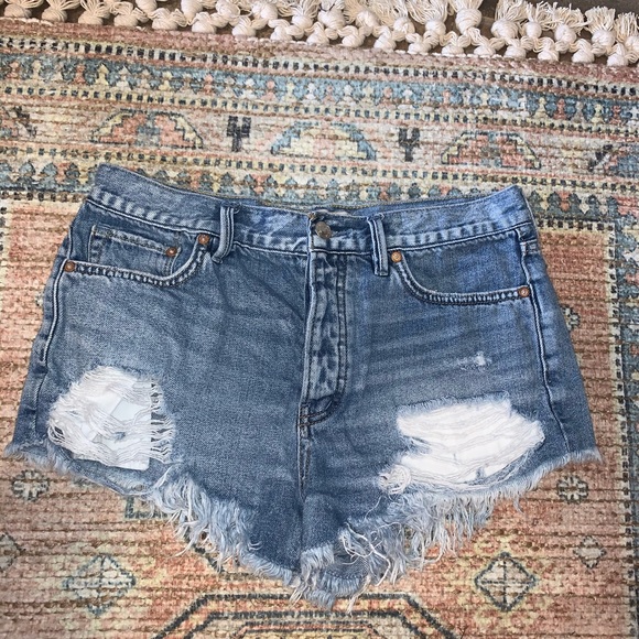 Free People Pants - Free people jeans shorts